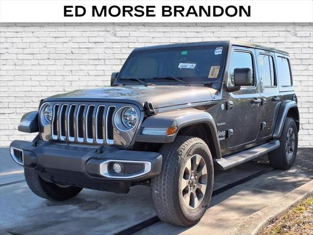 used 2021 Jeep Wrangler Unlimited car, priced at $34,909