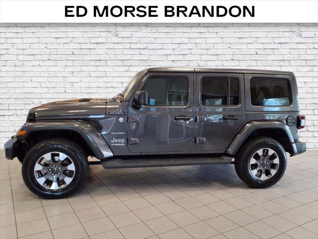 used 2021 Jeep Wrangler Unlimited car, priced at $33,939