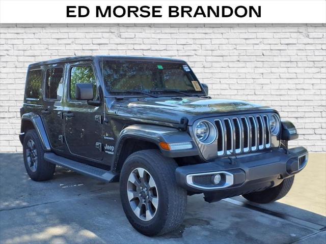used 2021 Jeep Wrangler Unlimited car, priced at $34,909