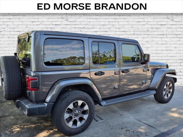 used 2021 Jeep Wrangler Unlimited car, priced at $34,909