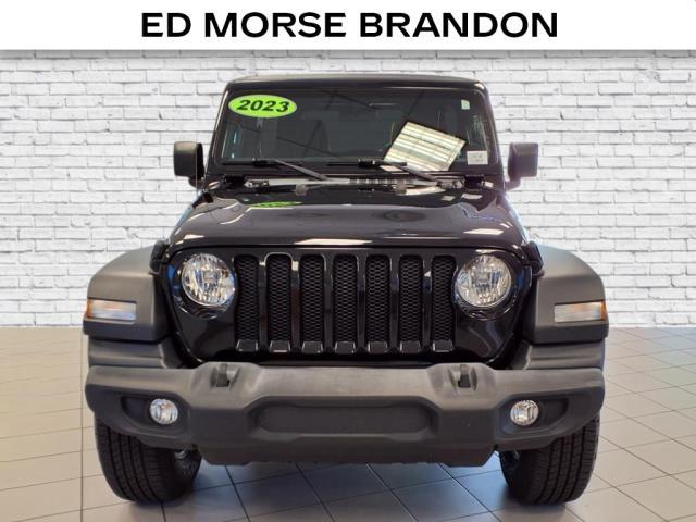 used 2023 Jeep Wrangler car, priced at $30,856