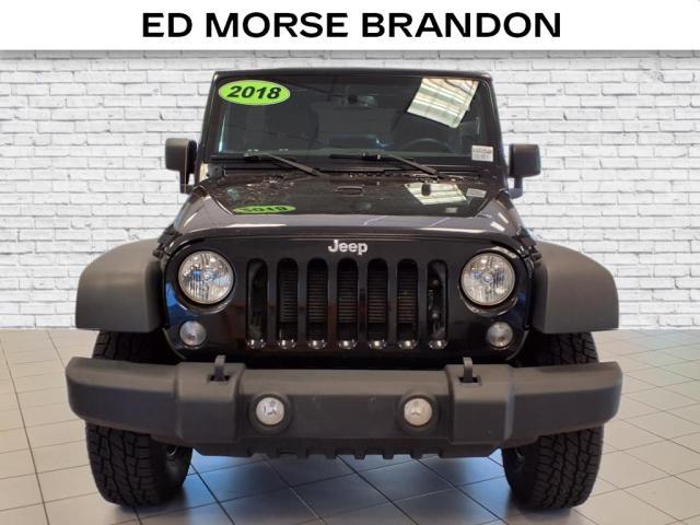 used 2018 Jeep Wrangler JK Unlimited car, priced at $21,981