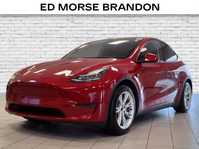 used 2020 Tesla Model Y car, priced at $27,200