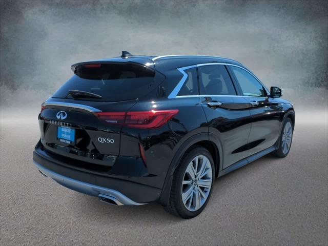 used 2020 INFINITI QX50 car, priced at $22,299