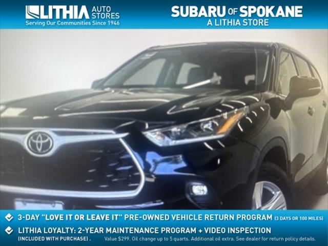 used 2021 Toyota Highlander car, priced at $26,299