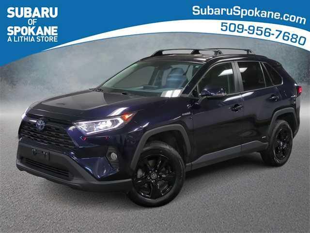 used 2020 Toyota RAV4 Hybrid car, priced at $27,495