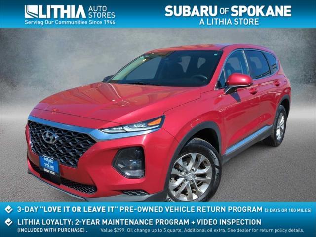 used 2019 Hyundai Santa Fe car, priced at $16,890