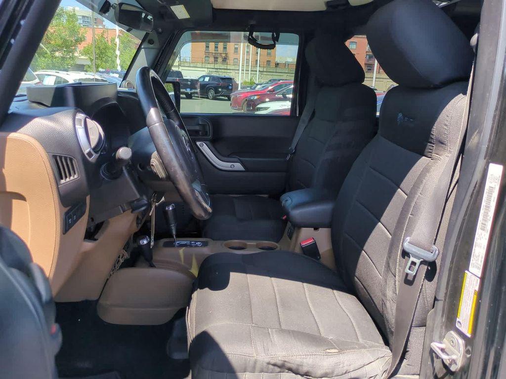 used 2012 Jeep Wrangler Unlimited car, priced at $10,495