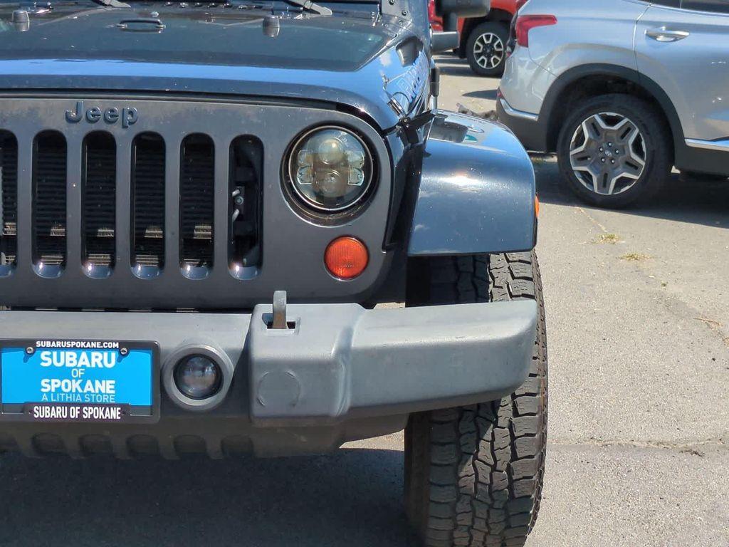 used 2012 Jeep Wrangler Unlimited car, priced at $10,495