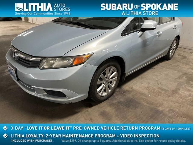 used 2012 Honda Civic car, priced at $10,491