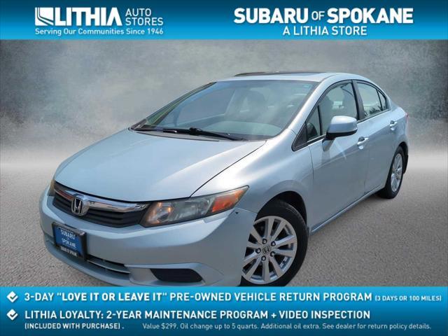 used 2012 Honda Civic car, priced at $10,369