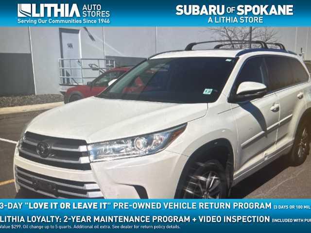 used 2018 Toyota Highlander car, priced at $25,600