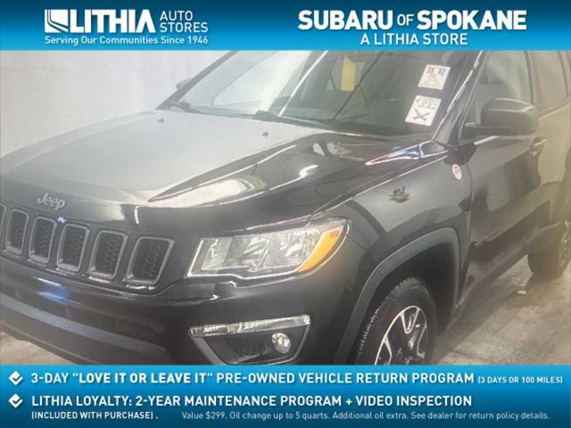 used 2020 Jeep Compass car, priced at $19,195