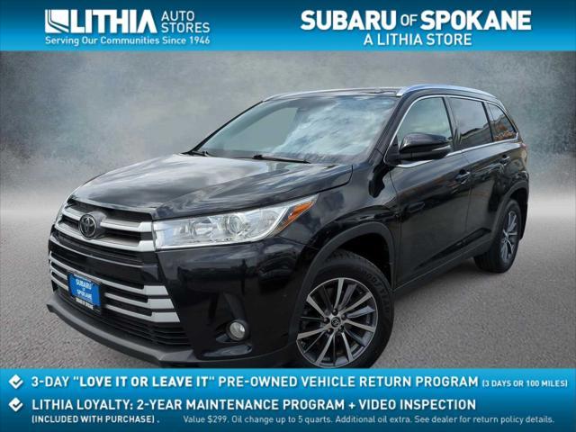 used 2019 Toyota Highlander car, priced at $24,399