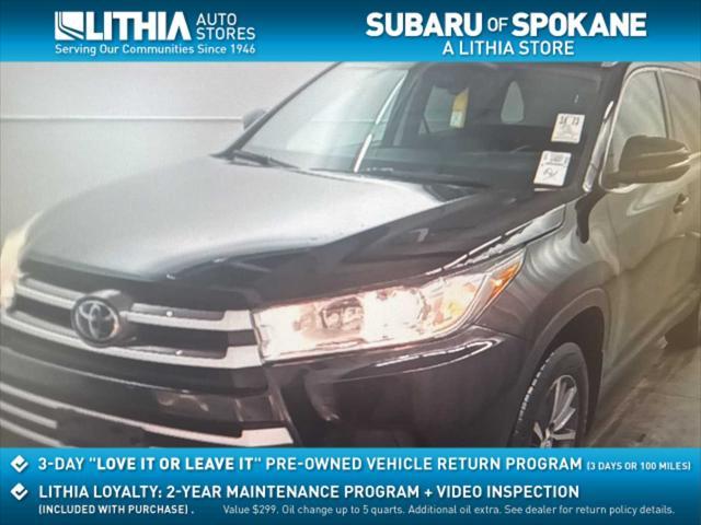 used 2019 Toyota Highlander car, priced at $25,420