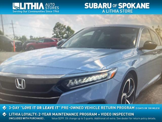 used 2022 Honda Accord car, priced at $27,887