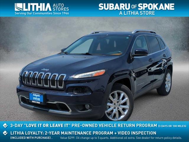 used 2016 Jeep Cherokee car, priced at $14,099
