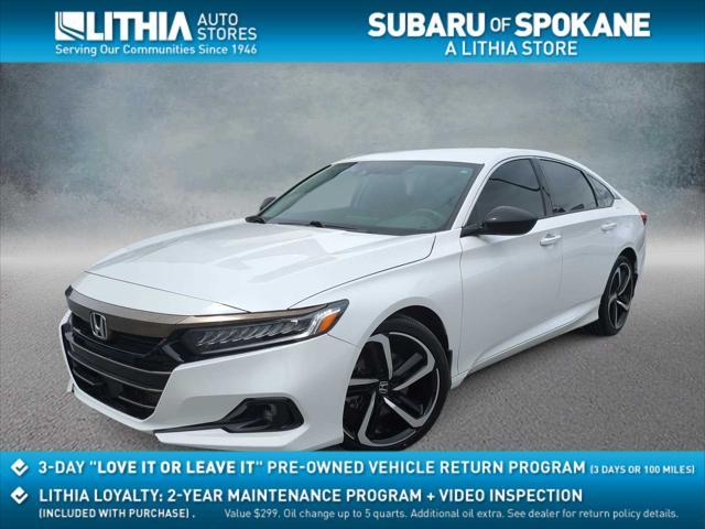 used 2021 Honda Accord car, priced at $26,869
