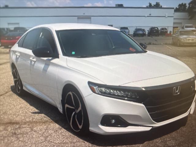 used 2021 Honda Accord car, priced at $27,499
