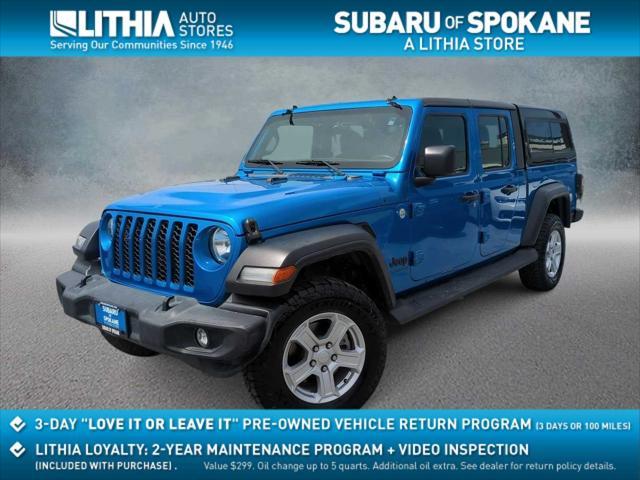 used 2021 Jeep Gladiator car, priced at $24,478