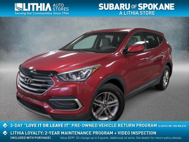 used 2018 Hyundai Santa Fe Sport car, priced at $12,259