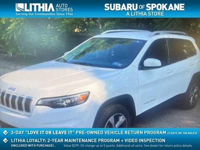 used 2019 Jeep Cherokee car, priced at $19,344