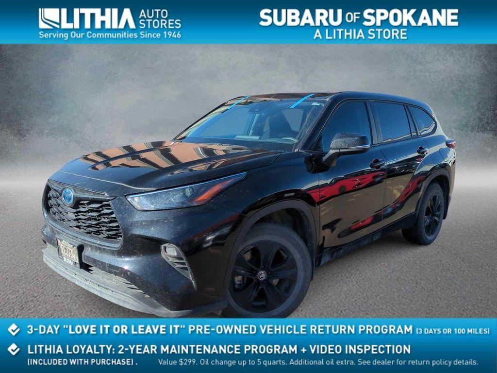 used 2024 Toyota Highlander Hybrid car, priced at $40,448