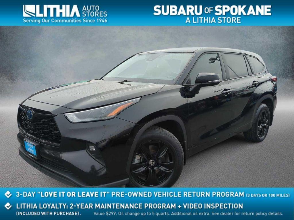 used 2024 Toyota Highlander Hybrid car, priced at $39,779