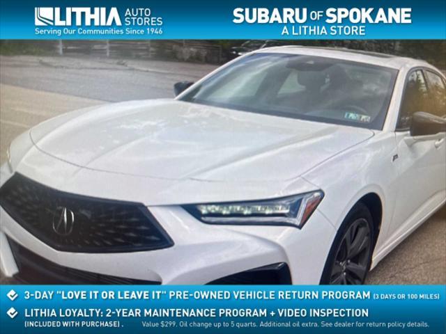 used 2023 Acura TLX car, priced at $42,995