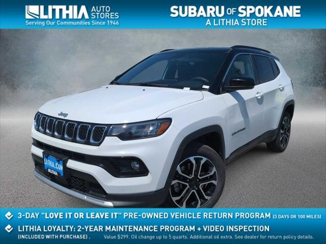 used 2024 Jeep Compass car, priced at $24,995