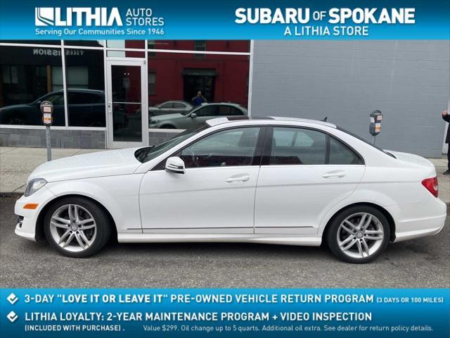 used 2013 Mercedes-Benz C-Class car, priced at $9,750