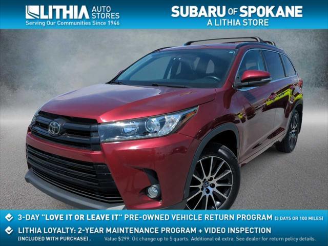 used 2017 Toyota Highlander car, priced at $23,517
