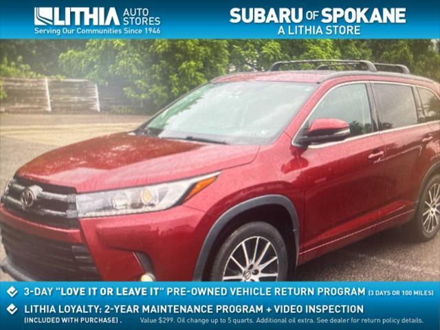 used 2017 Toyota Highlander car, priced at $23,903
