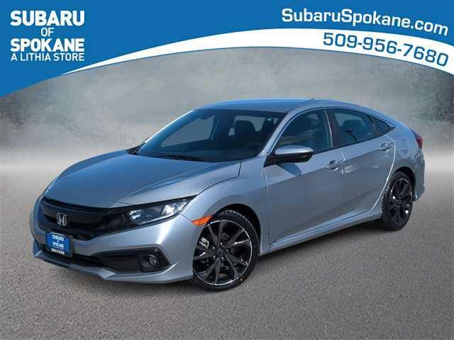 used 2021 Honda Civic car, priced at $18,499