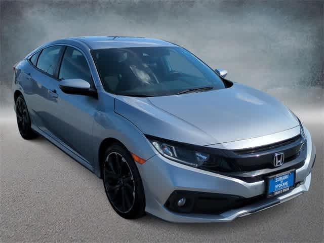 used 2021 Honda Civic car, priced at $18,499