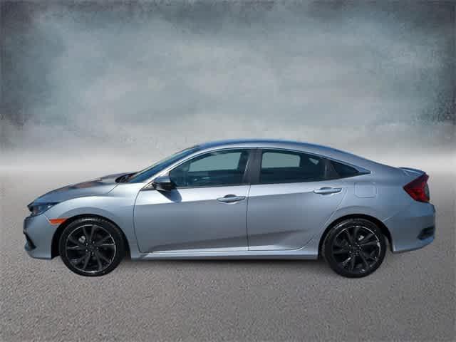 used 2021 Honda Civic car, priced at $18,499