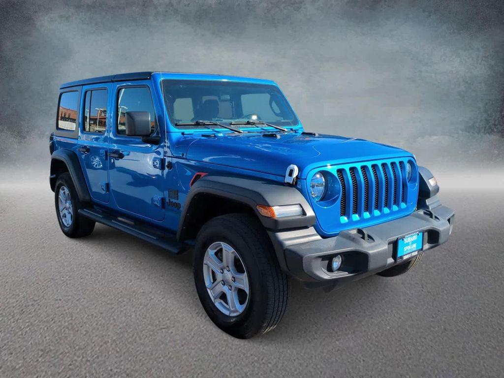 used 2022 Jeep Wrangler Unlimited car, priced at $29,997