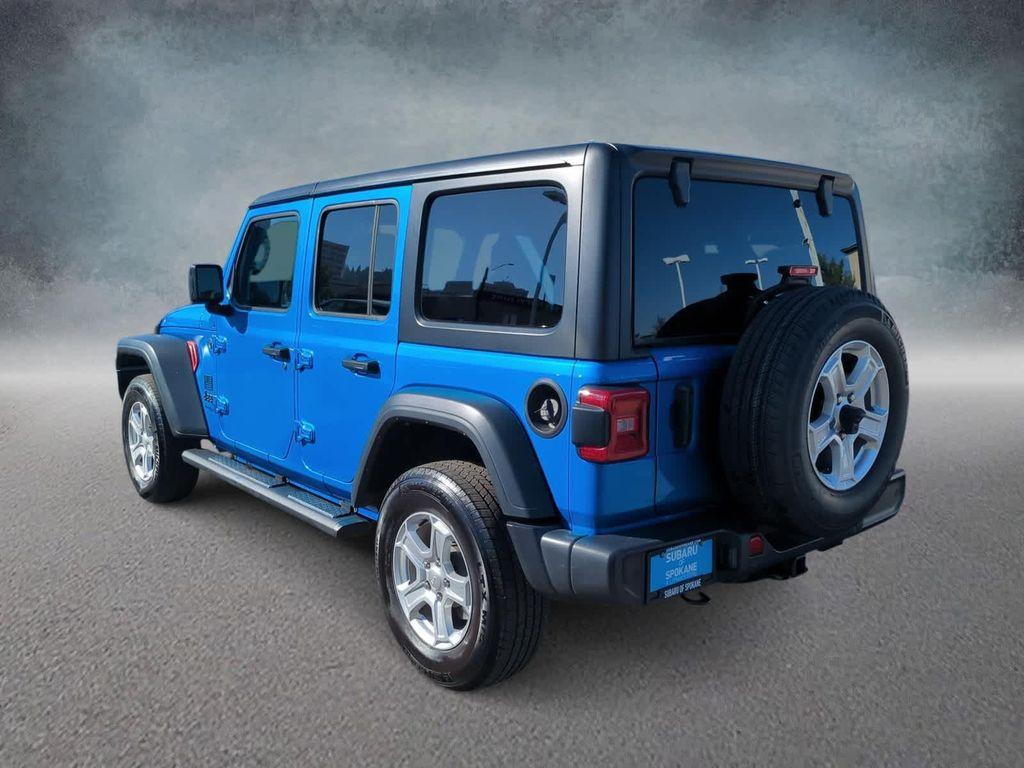 used 2022 Jeep Wrangler Unlimited car, priced at $29,997