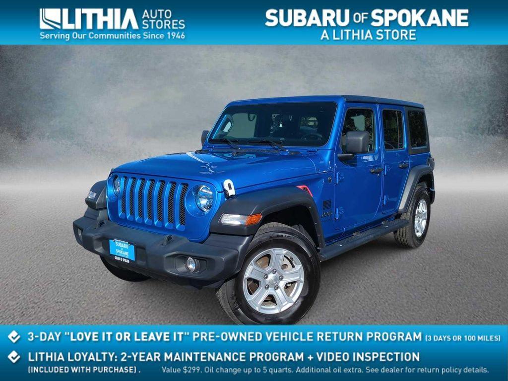 used 2022 Jeep Wrangler Unlimited car, priced at $29,997
