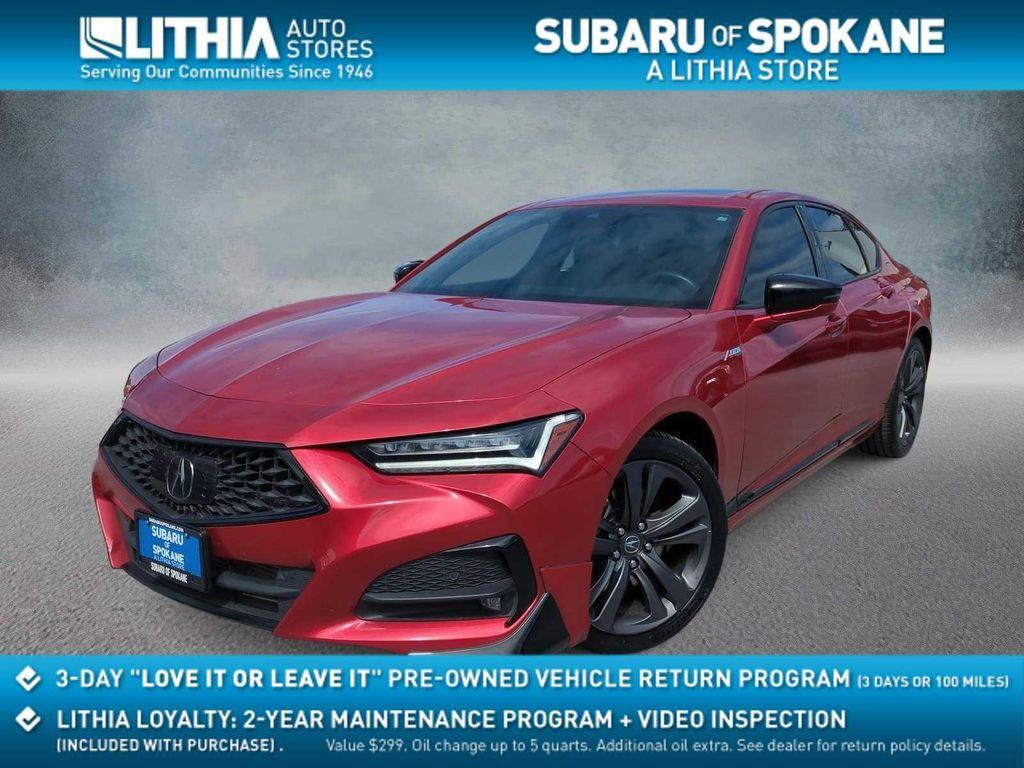 used 2022 Acura TLX car, priced at $33,708