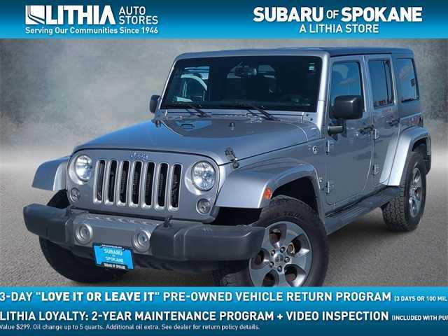 used 2016 Jeep Wrangler Unlimited car, priced at $18,401