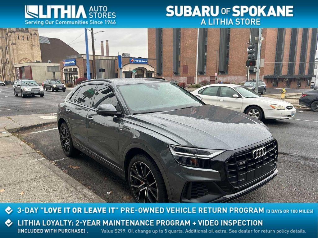 used 2020 Audi Q8 car, priced at $32,991