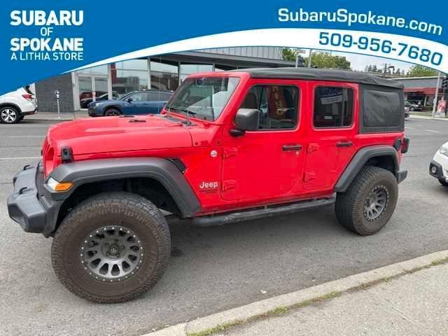 used 2018 Jeep Wrangler Unlimited car, priced at $28,603