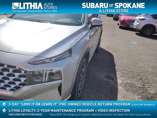 used 2021 Hyundai Santa Fe car, priced at $23,491