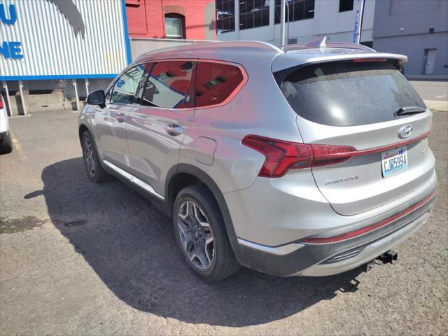 used 2021 Hyundai Santa Fe car, priced at $23,491