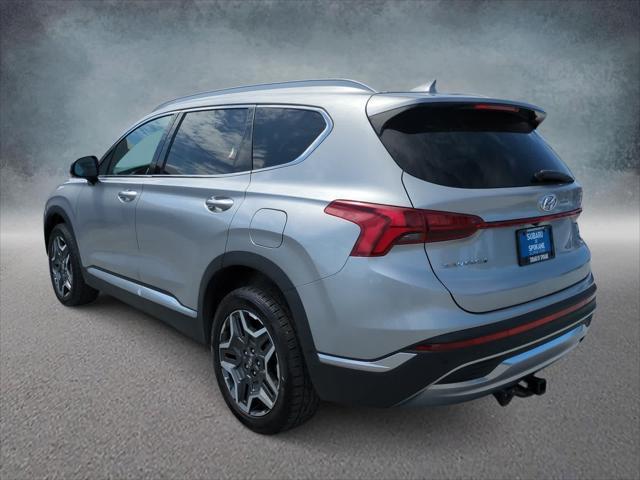 used 2021 Hyundai Santa Fe car, priced at $23,398