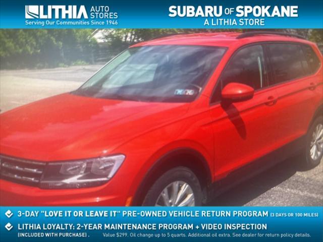 used 2018 Volkswagen Tiguan car, priced at $16,200