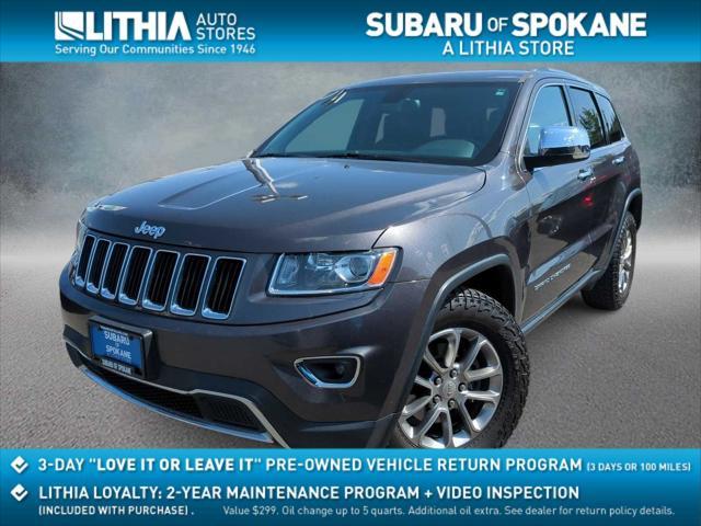 used 2015 Jeep Grand Cherokee car, priced at $10,745