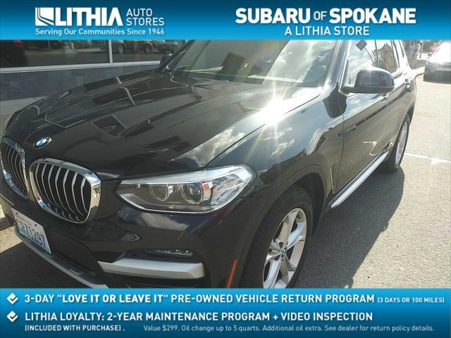 used 2021 BMW X3 car, priced at $25,491
