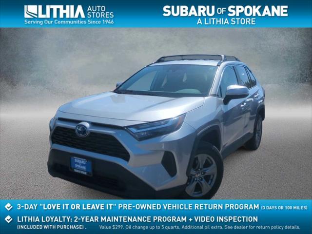 used 2022 Toyota RAV4 Hybrid car, priced at $30,499